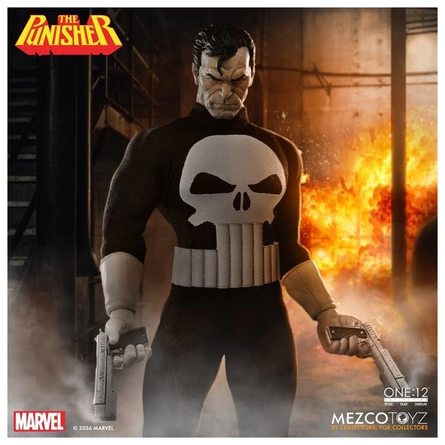 Marvel Comics One:12 Collective akciófigura 1/12 Punisher 17 cm termékfotó