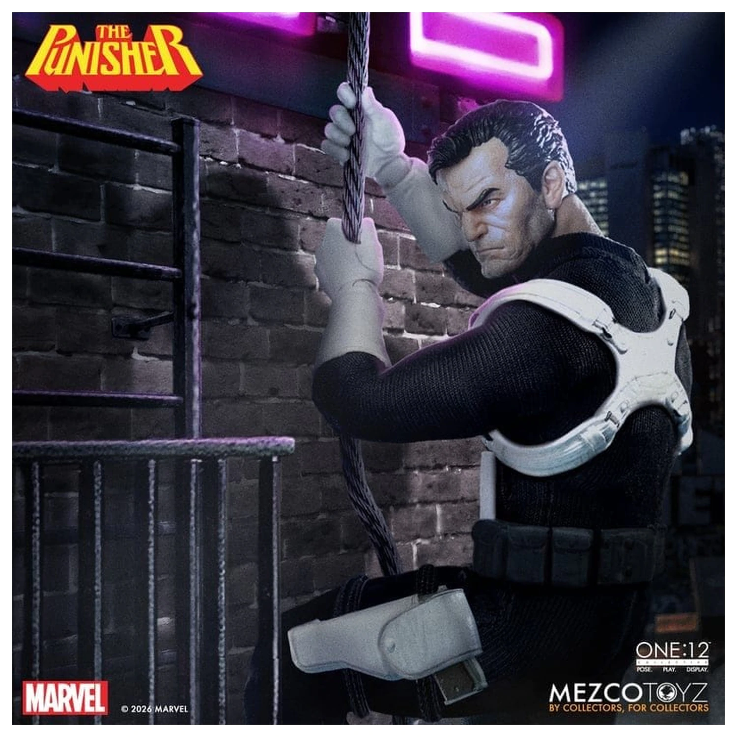 Marvel Comics One:12 Collective akciófigura 1/12 Punisher 17 cm termékfotó