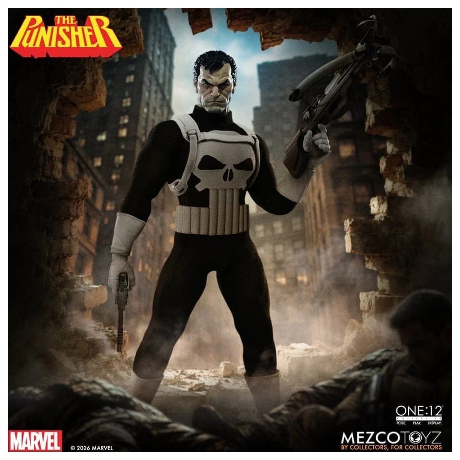 Marvel Comics One:12 Collective akciófigura 1/12 Punisher 17 cm termékfotó