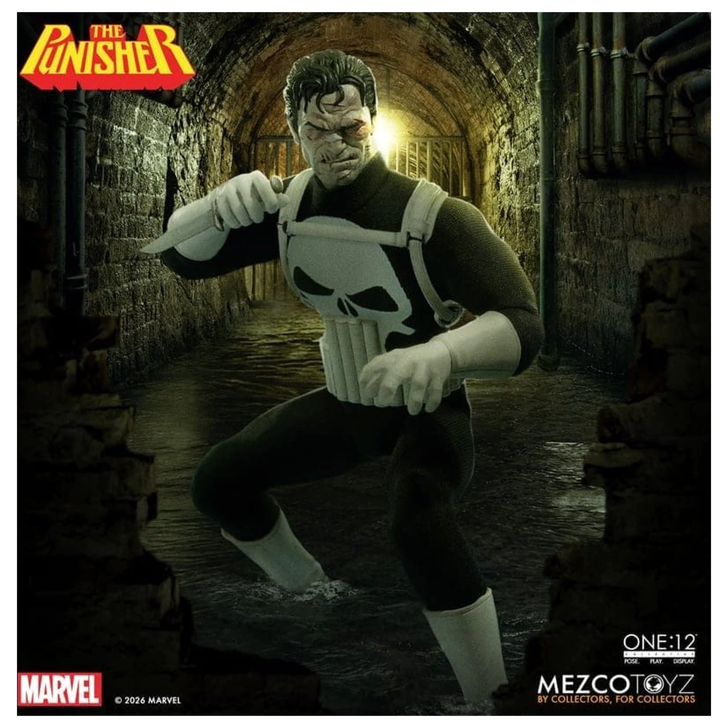 Marvel Comics One:12 Collective akciófigura 1/12 Punisher 17 cm termékfotó