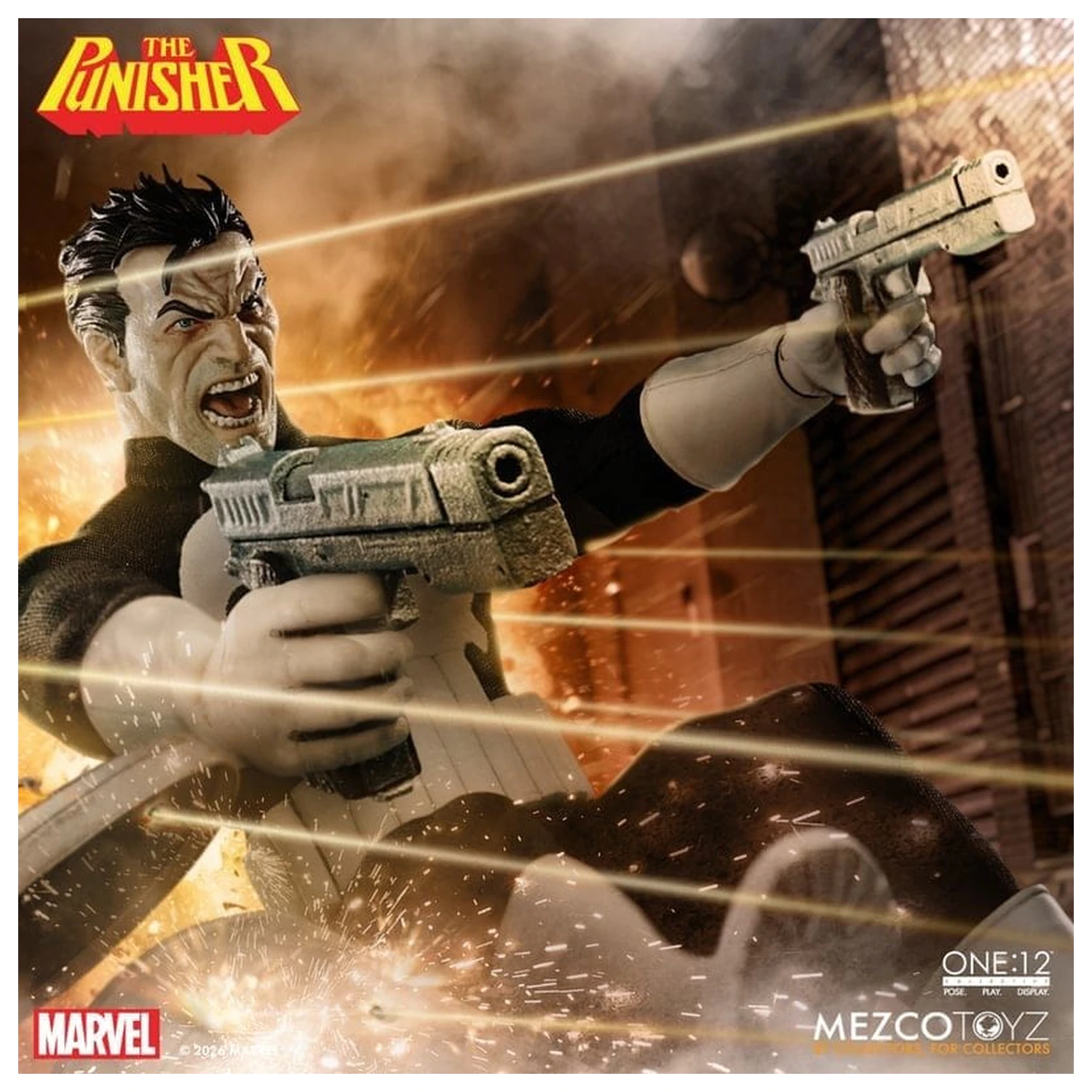 Marvel Comics One:12 Collective akciófigura 1/12 Punisher 17 cm termékfotó