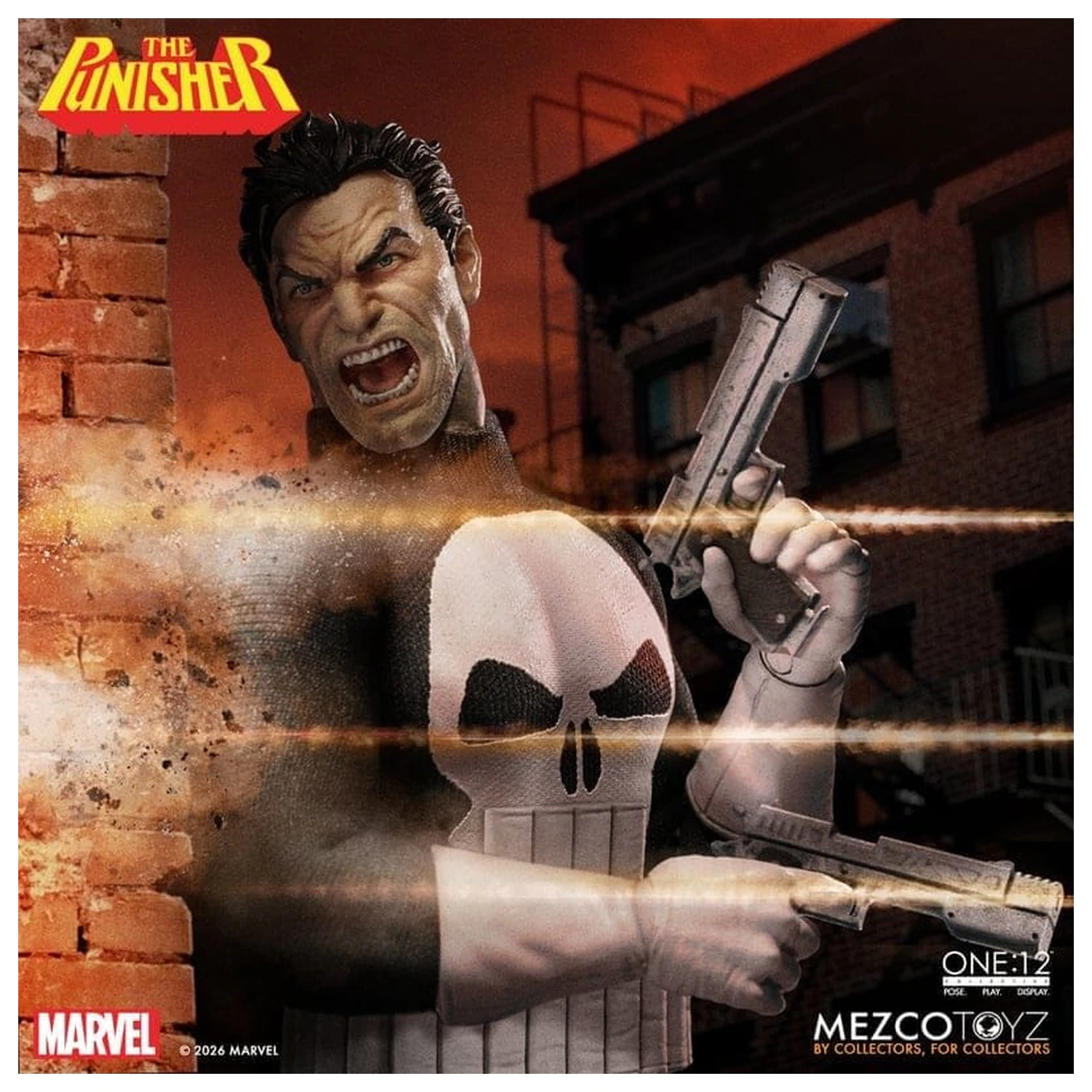 Marvel Comics One:12 Collective akciófigura 1/12 Punisher 17 cm termékfotó