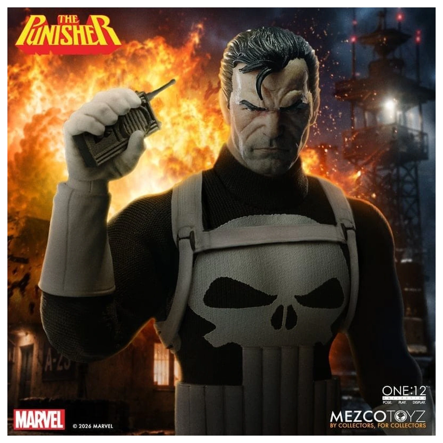 Marvel Comics One:12 Collective akciófigura 1/12 Punisher 17 cm termékfotó