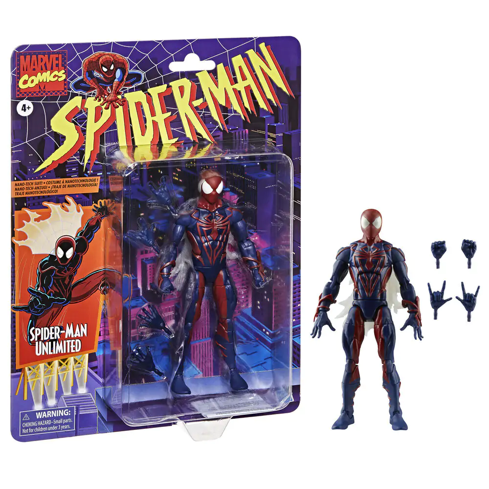 Marvel Comics Spider-Man Pókember Unlimited figura 15cm termékfotó