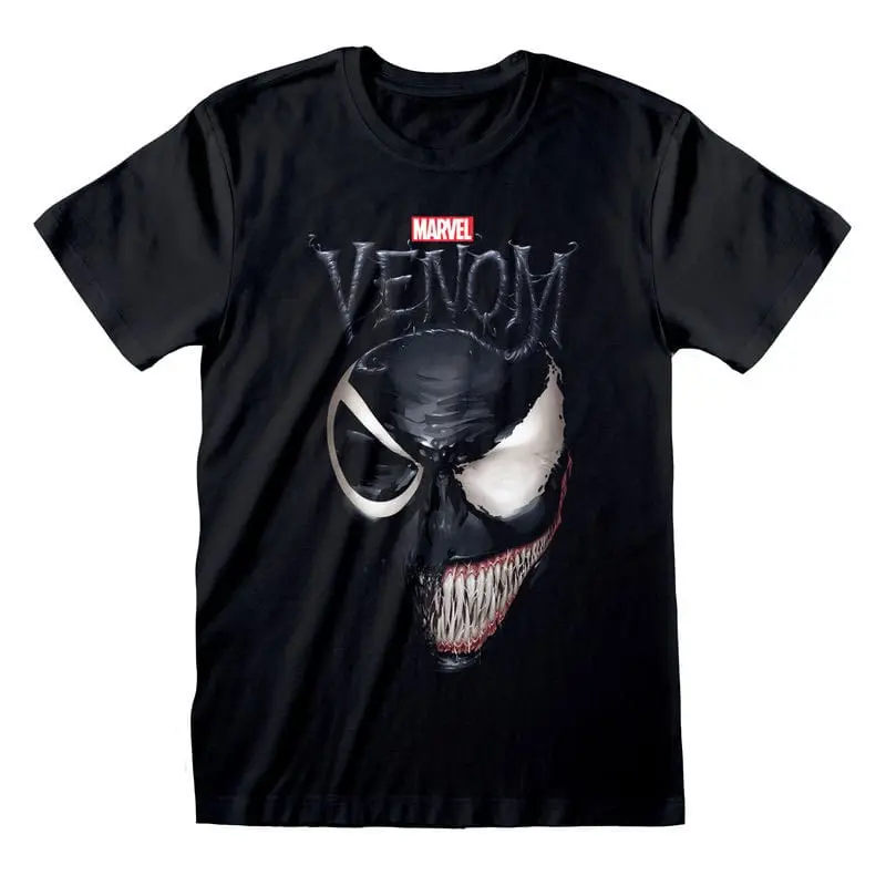Marvel Comics Spider-Man Venom Split Face póló termékfotó