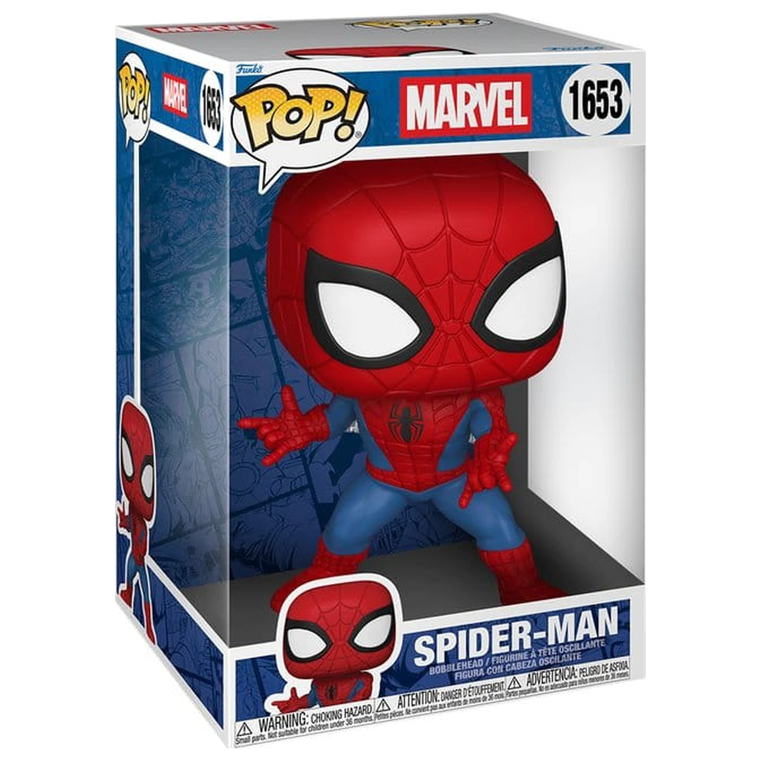 Marvel Comics Super Sized Jumbo Funko POP! Vinyl figura Spider-Man 25 cm  termékfotó