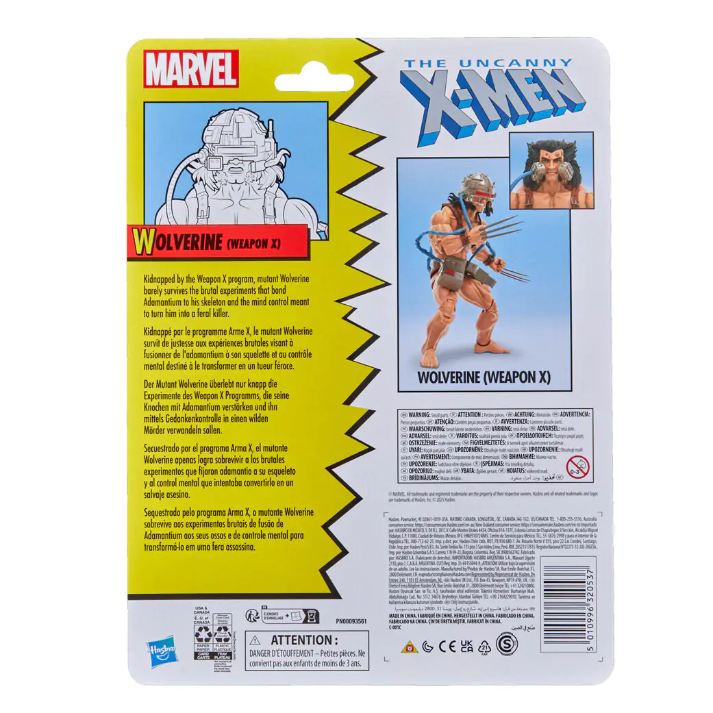 Marvel Comics X-Men Weapon X Wolverine figura 15cm termékfotó