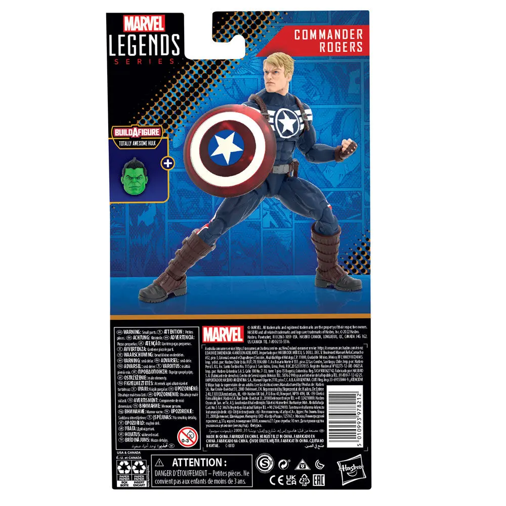 Marvel - Commander Rogers figura 15cm termékfotó