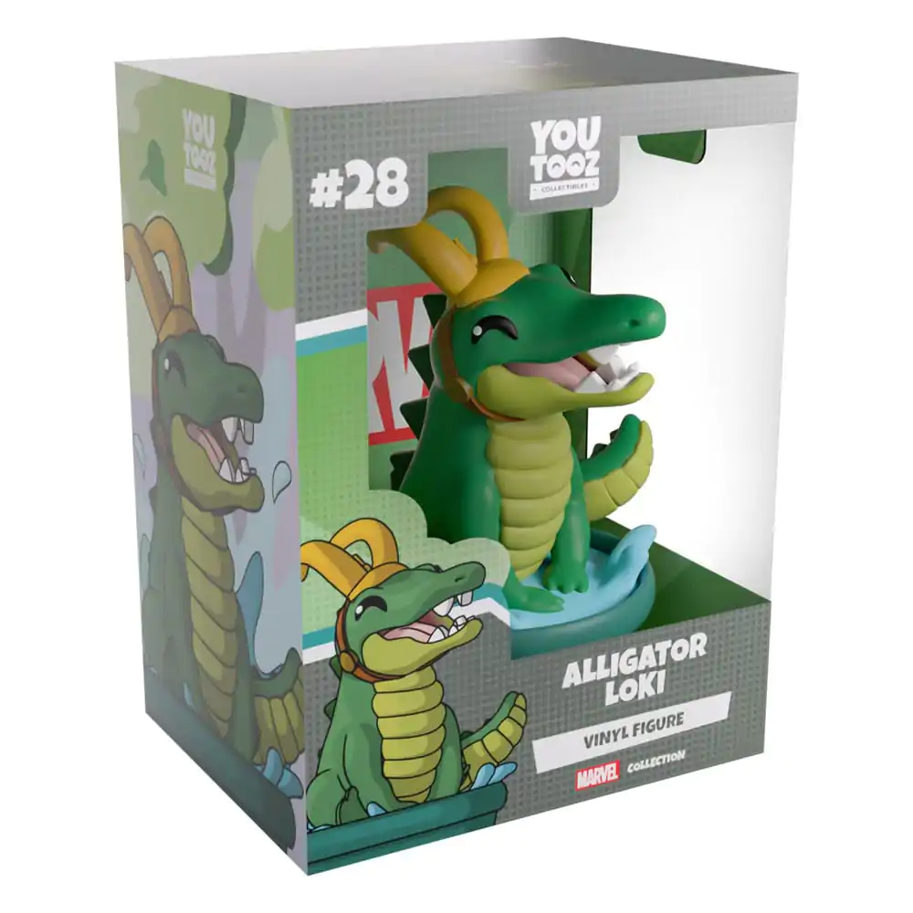 Marvel Companions Vinyl figura Alligator Loki 11 cm termékfotó