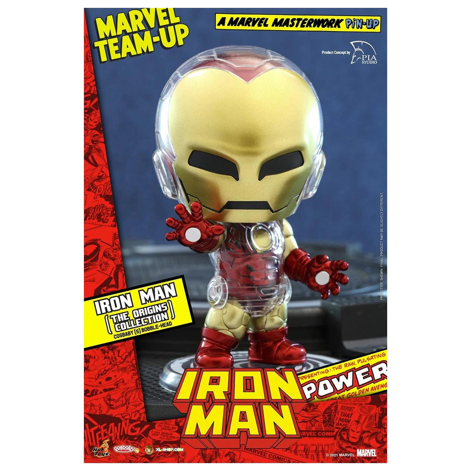 Marvel Cosbaby Wave 1 Iron Man Origins termékfotó