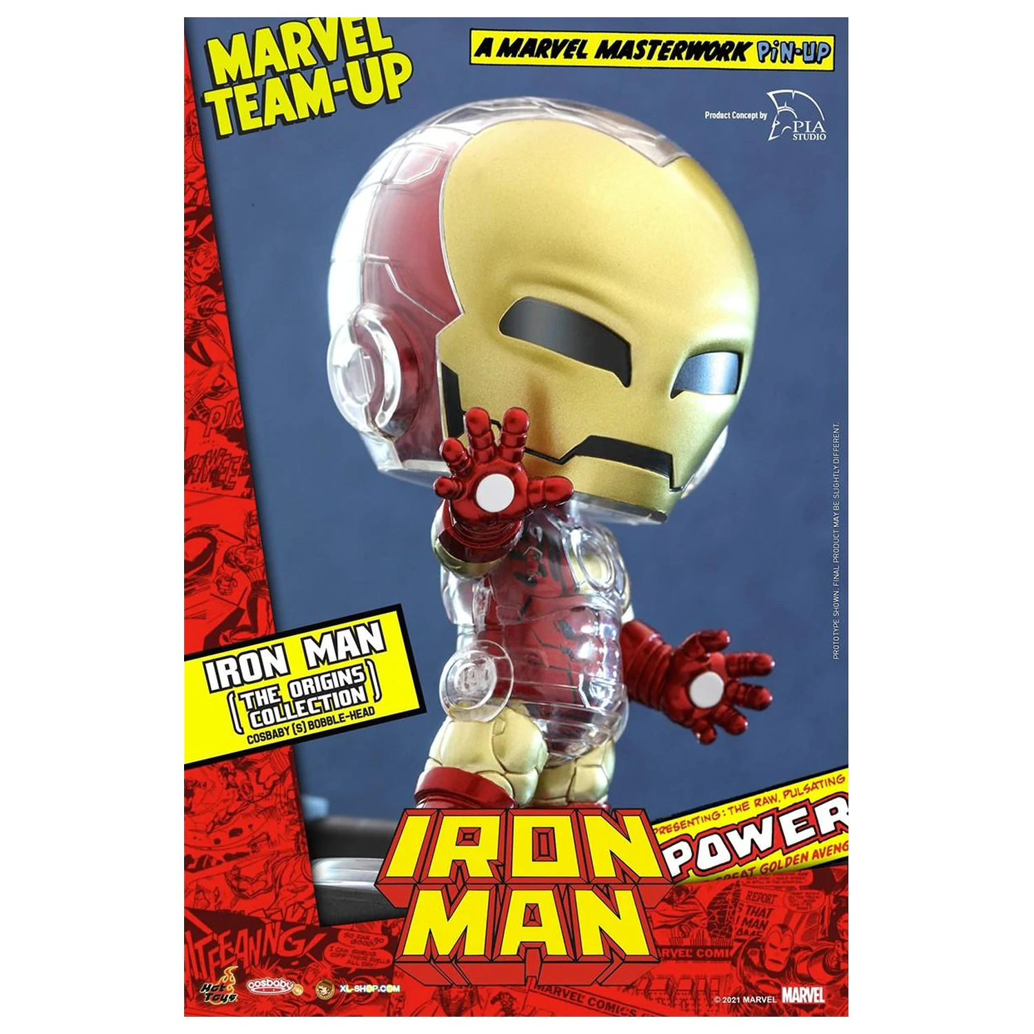 Marvel Cosbaby Wave 1 Iron Man Origins termékfotó