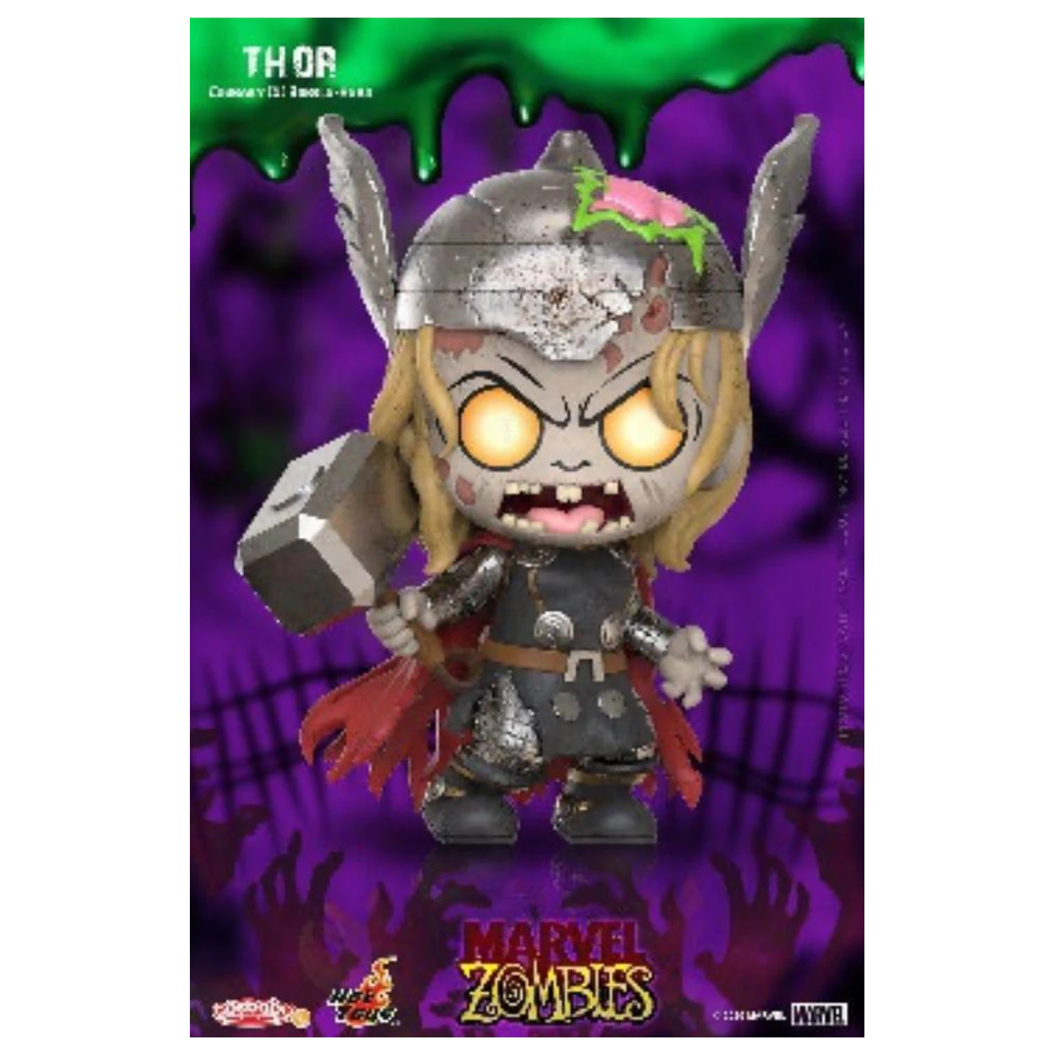 Marvel Cosbaby Wave 2 Thor Zombie termékfotó