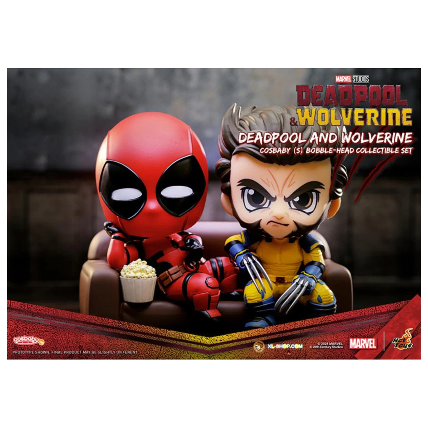 Marvel Cosbaby Wave 4 Deadpool & Wolverine Set termékfotó