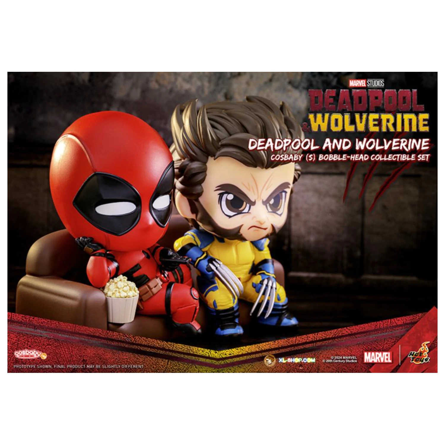 Marvel Cosbaby Wave 4 Deadpool & Wolverine Set termékfotó