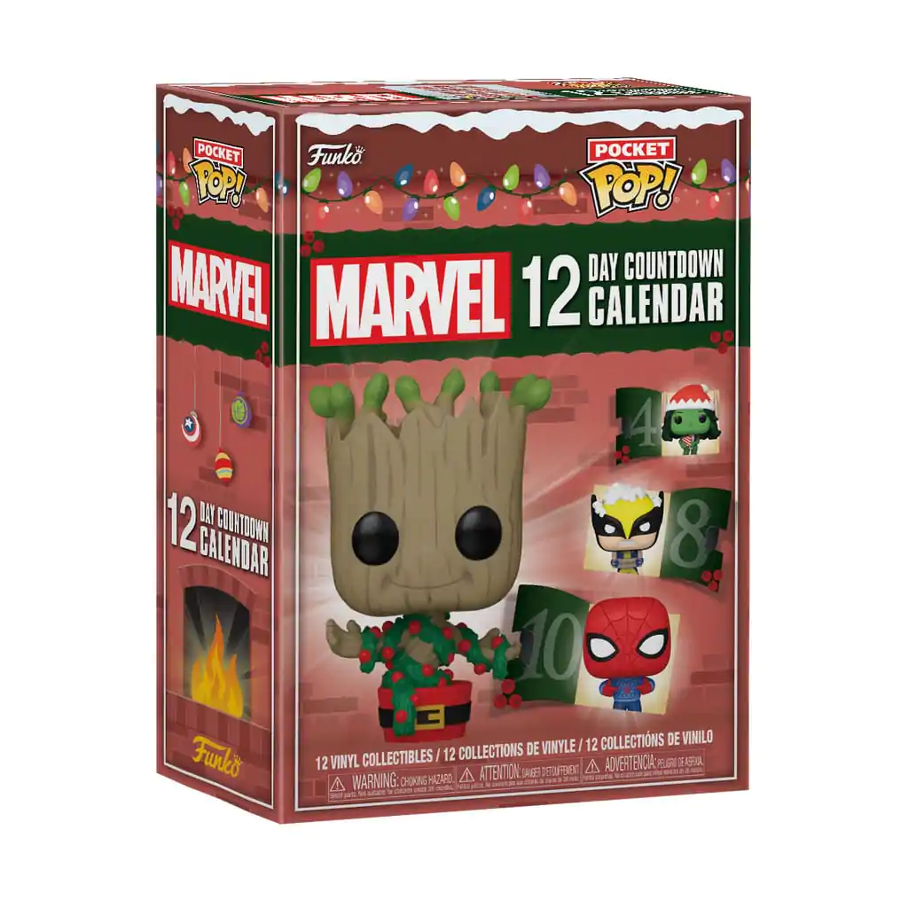 Marvel Countdown Pocket Funko POP! Adventskalender Marvel 12-Day termékfotó