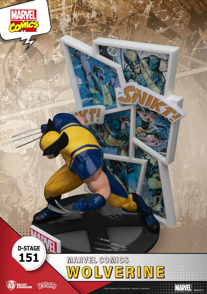 Marvel D-Stage Wolverine PVC Diorama 16 cm termékfotó