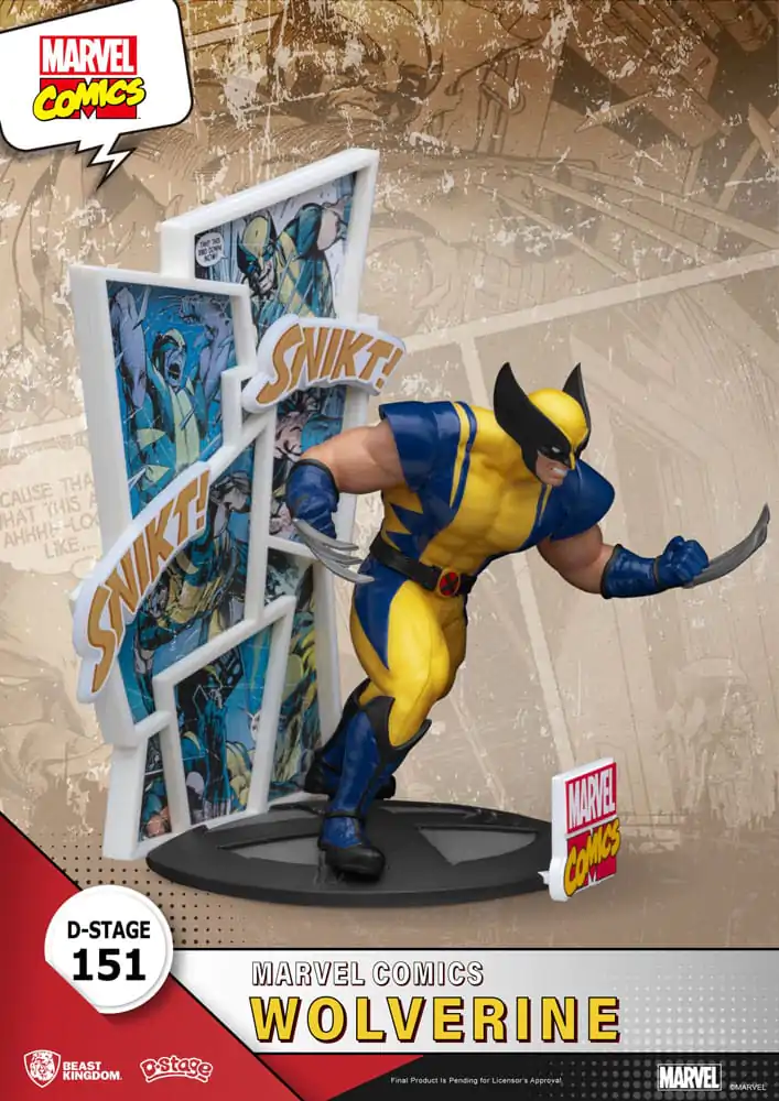 Marvel D-Stage Wolverine PVC Diorama 16 cm termékfotó