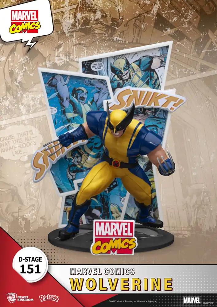 Marvel D-Stage Wolverine PVC Diorama 16 cm termékfotó