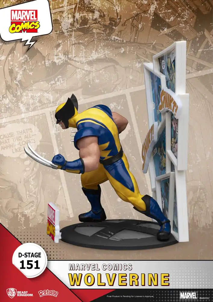 Marvel D-Stage Wolverine PVC Diorama 16 cm termékfotó