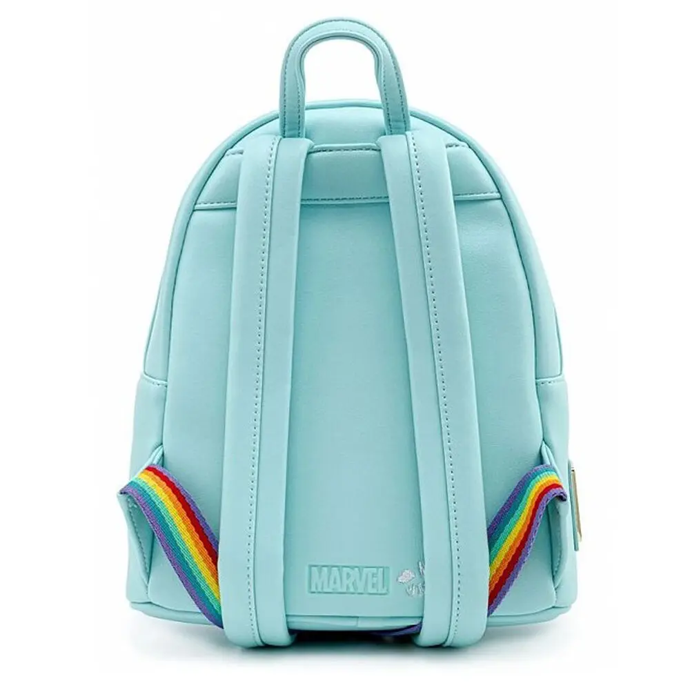 Marvel Deadpool 30. évfordulós Egyszarvú Rainbow táska hátizsák 25cm termékfotó
