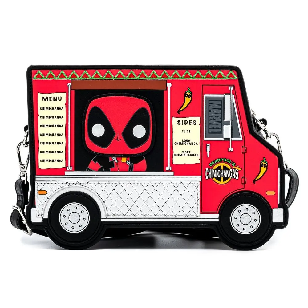 Marvel Deadpool 30. évfordulós Food Truck keresztpántos táska termékfotó