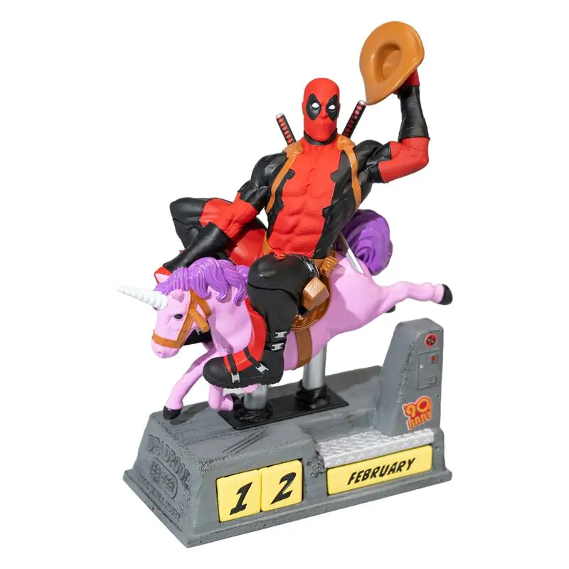 Marvel Deadpool 3D perpetual calendar termékfotó