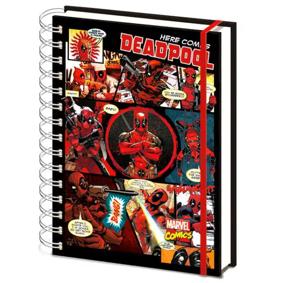 Marvel Deadpool A5 jegyzetfüzet termékfotó