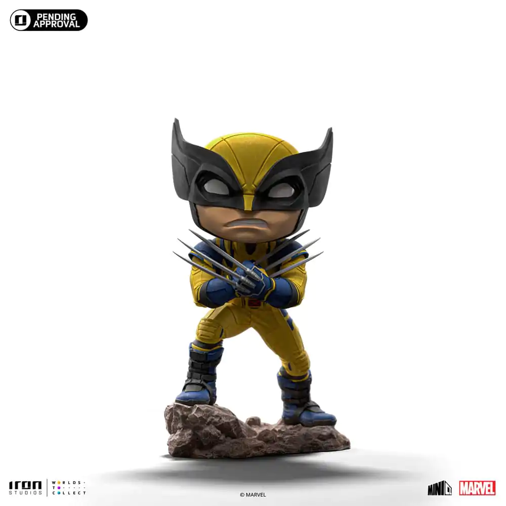 Marvel Deadpool & Wolverine Mini Co. PVC figura Wolverine 13 cm termékfotó