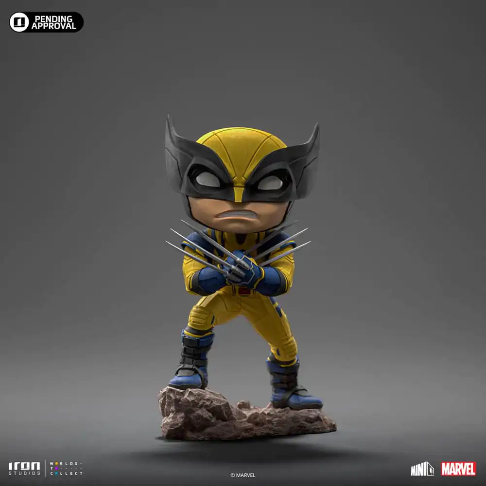 Marvel Deadpool & Wolverine Mini Co. PVC figura Wolverine 13 cm termékfotó