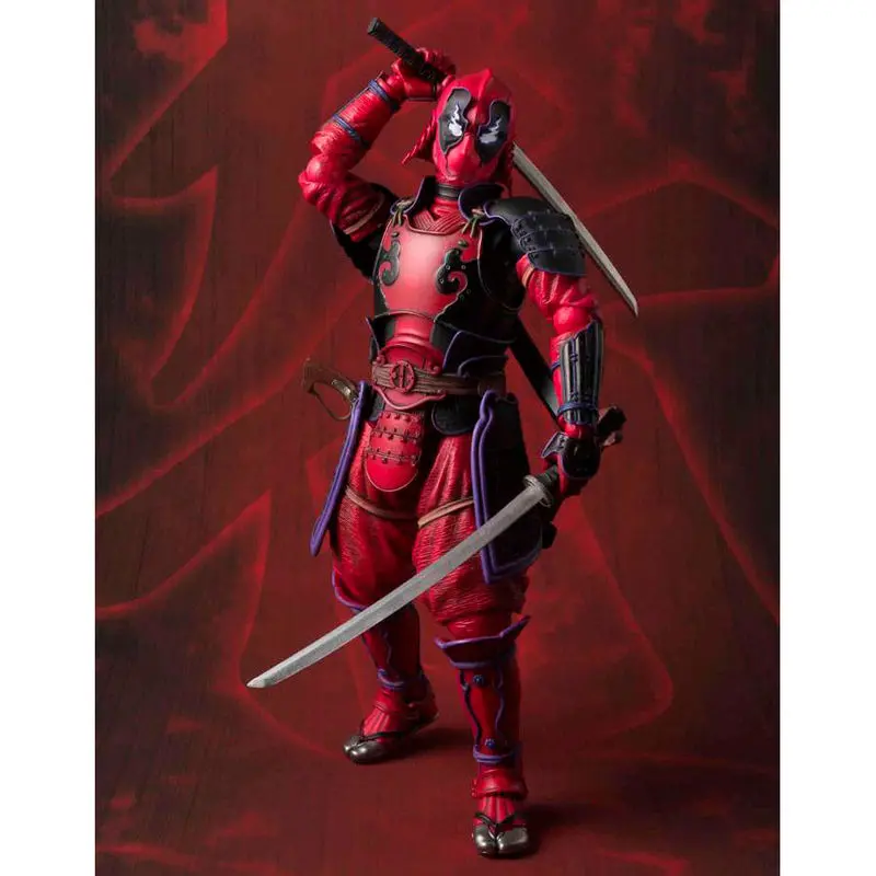 Marvel Deadpool Szamuráj csuklós figura 18cm termékfotó