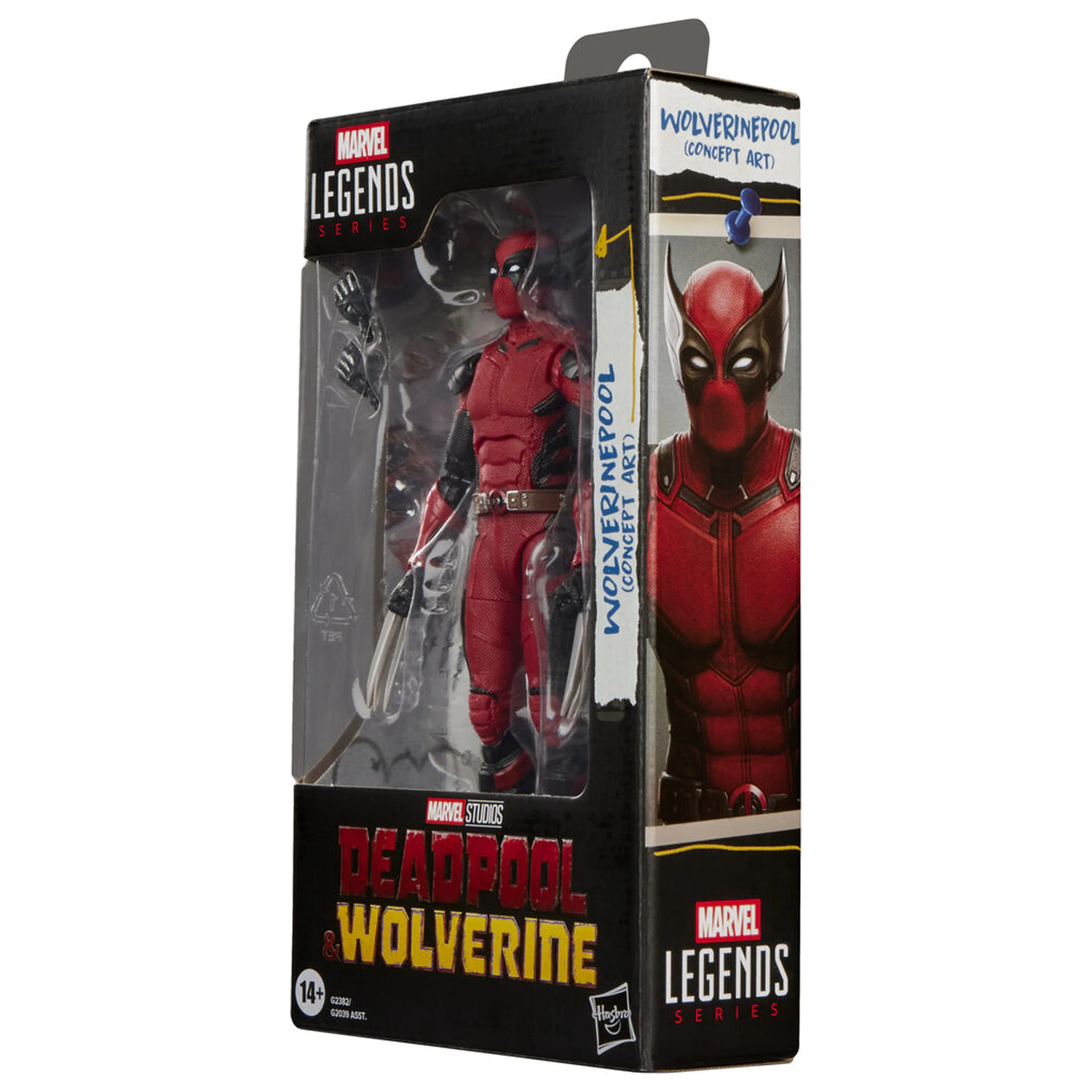 Marvel Deadpool & Wolrerine Wolverinepool Concept Art akciófigura termékfotó