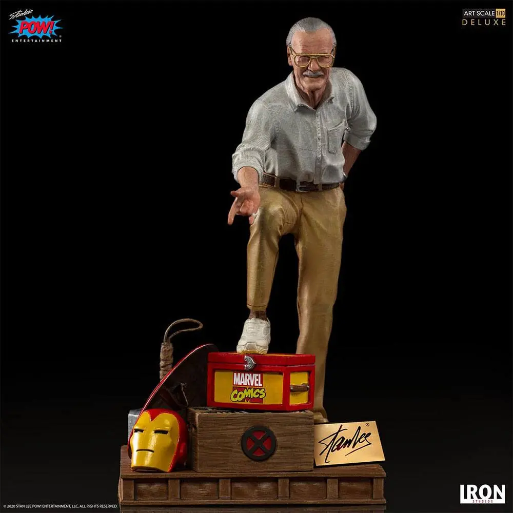 Marvel Deluxe Art Scale 1/10 Stan Lee szobor figura termékfotó