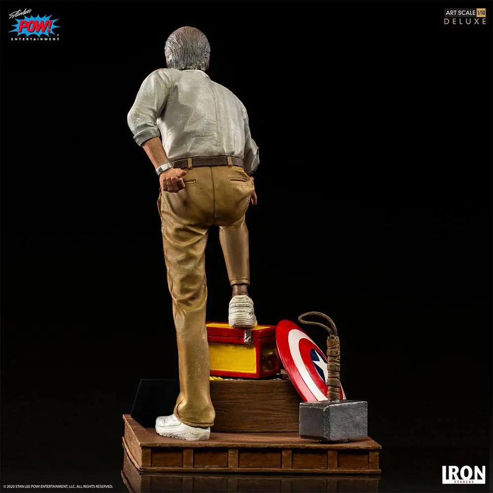 Marvel Deluxe Art Scale 1/10 Stan Lee szobor figura termékfotó