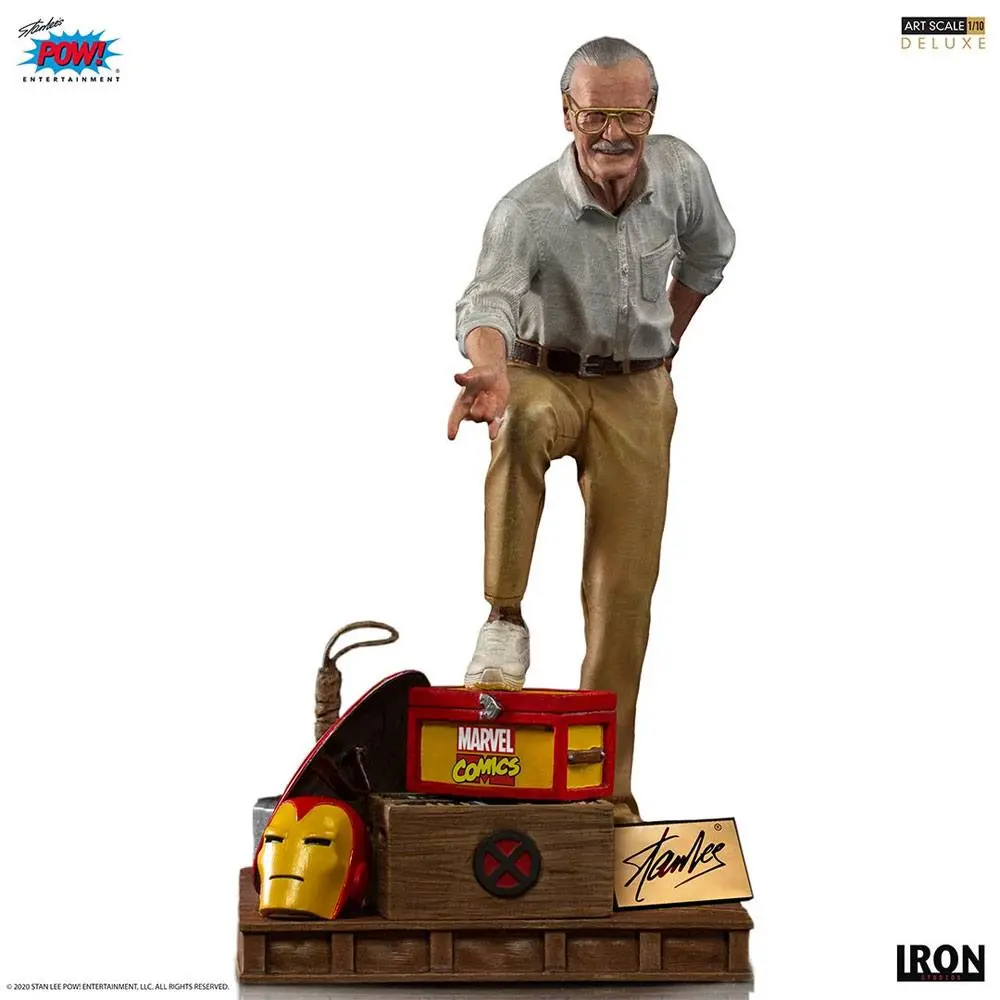 Marvel Deluxe Art Scale 1/10 Stan Lee szobor figura termékfotó