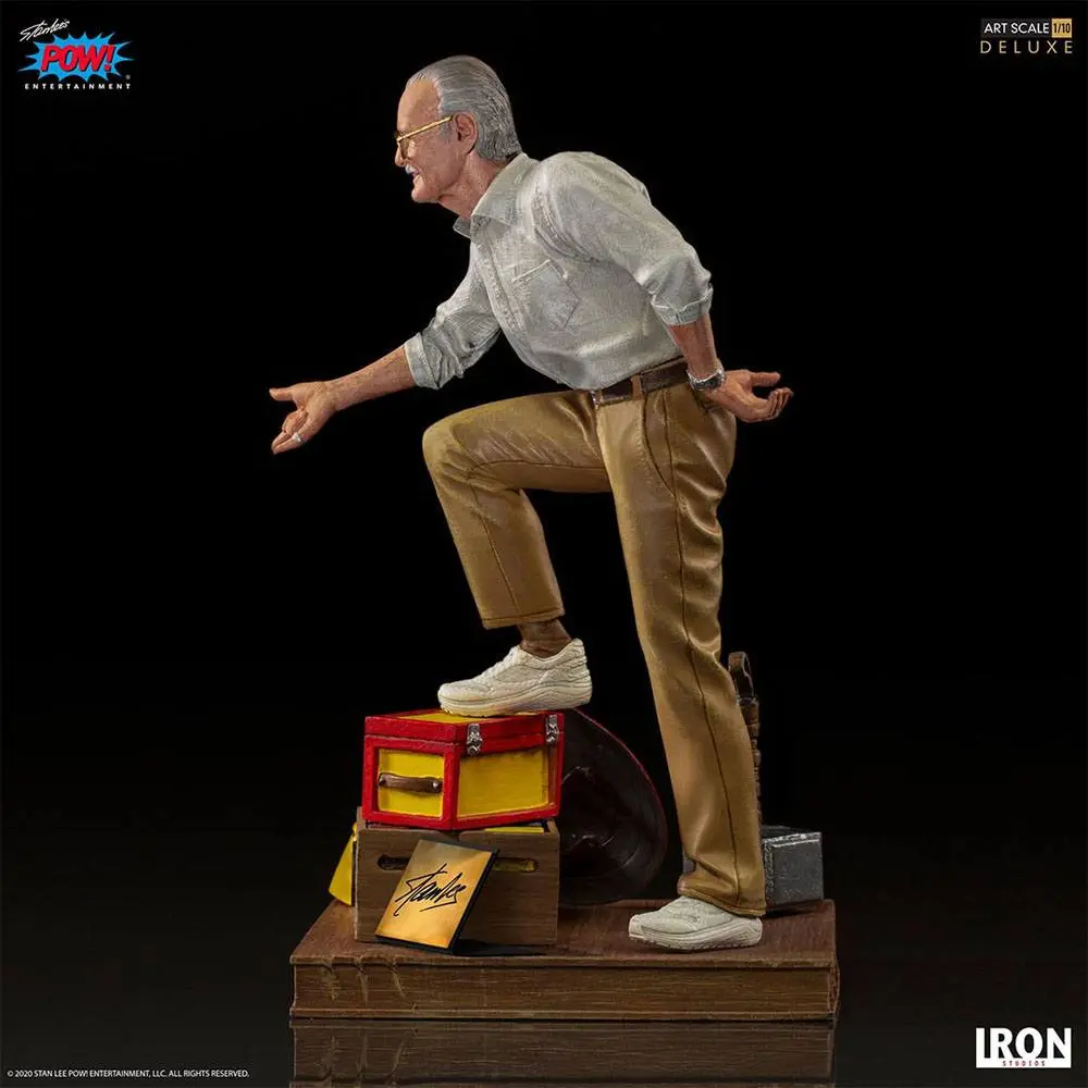 Marvel Deluxe Art Scale 1/10 Stan Lee szobor figura termékfotó