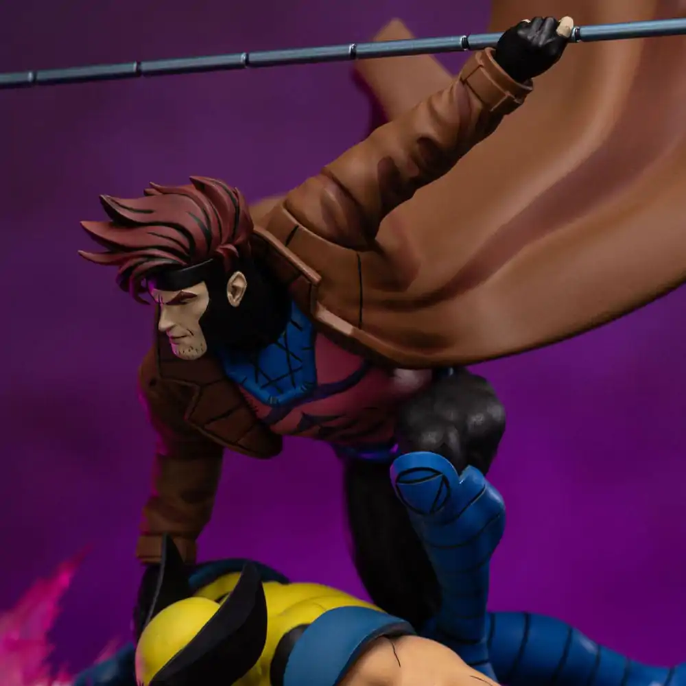 Marvel Deluxe Art Scale 1/10 X-Men´97 Gambit & Wolverine szobor figura 29 cm termékfotó