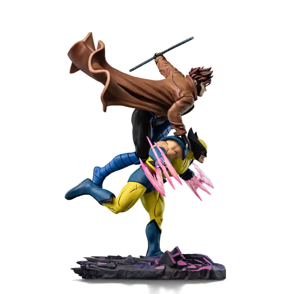 Marvel Deluxe Art Scale 1/10 X-Men´97 Gambit & Wolverine szobor figura 29 cm termékfotó