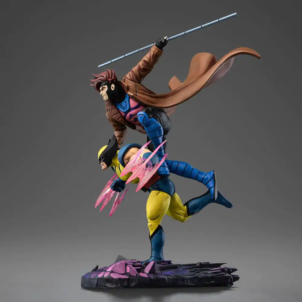 Marvel Deluxe Art Scale 1/10 X-Men´97 Gambit & Wolverine szobor figura 29 cm termékfotó