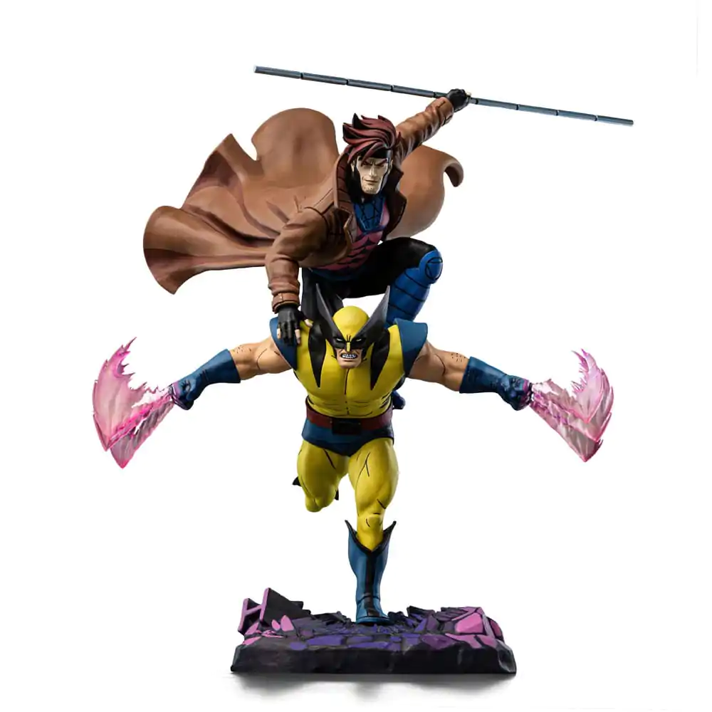 Marvel Deluxe Art Scale 1/10 X-Men´97 Gambit & Wolverine szobor figura 29 cm termékfotó