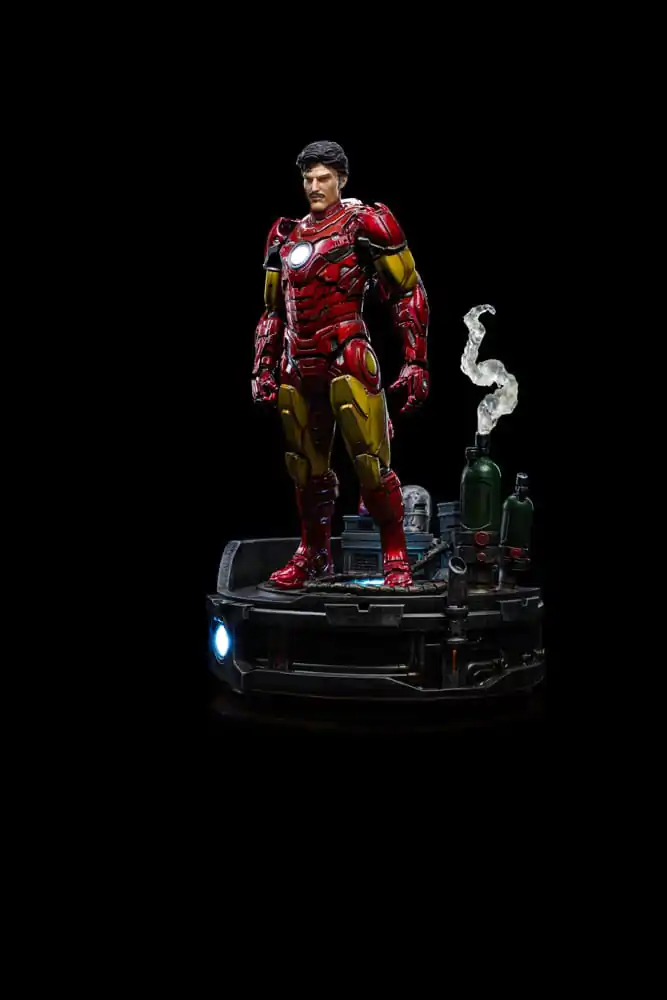 Marvel Deluxe Art Scale1/10 Iron Man Unleashed szobor figura 23 cm termékfotó