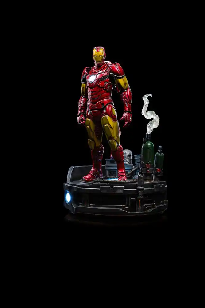 Marvel Deluxe Art Scale1/10 Iron Man Unleashed szobor figura 23 cm termékfotó