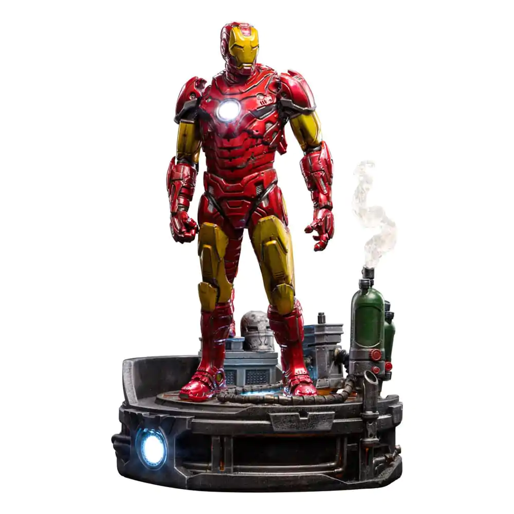 Marvel Deluxe Art Scale1/10 Iron Man Unleashed szobor figura 23 cm termékfotó