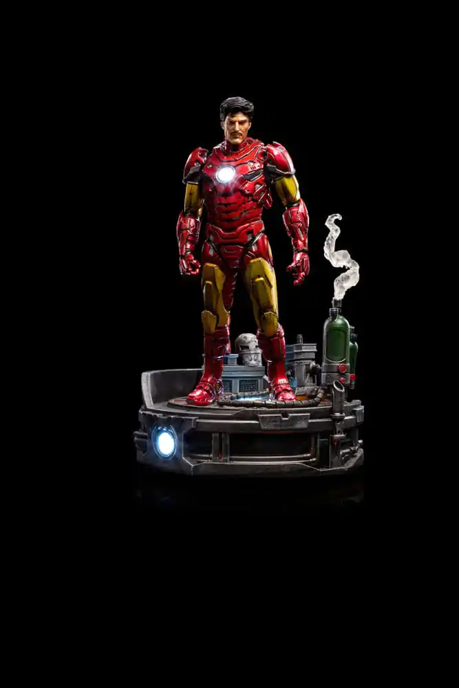 Marvel Deluxe Art Scale1/10 Iron Man Unleashed szobor figura 23 cm termékfotó