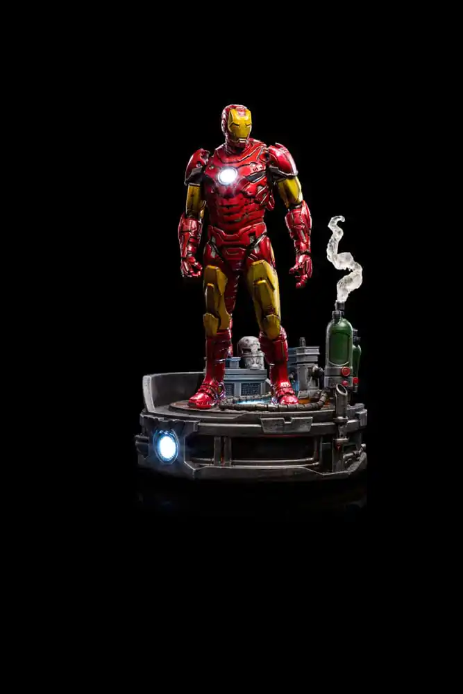 Marvel Deluxe Art Scale1/10 Iron Man Unleashed szobor figura 23 cm termékfotó