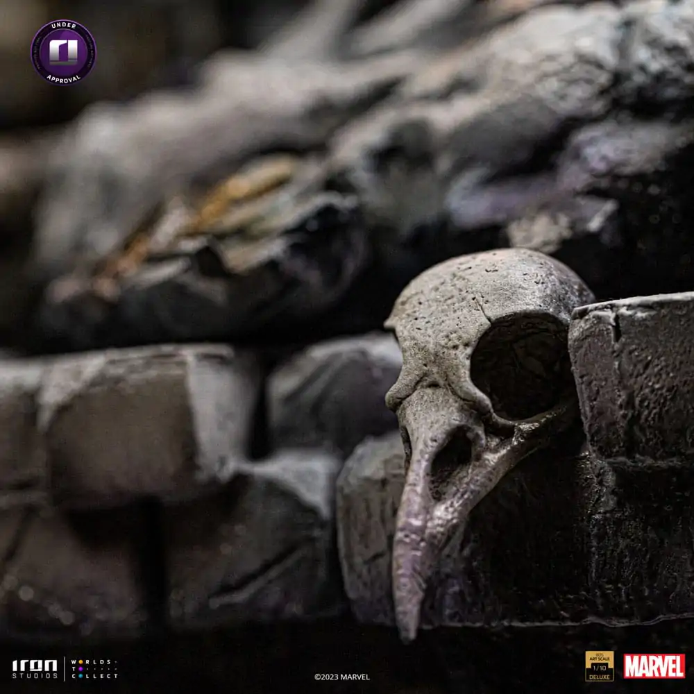 Marvel Deluxe BDS Art Scala 1/10 Thanos Infinity Gaunlet Diorama szobor figura 42 cm termékfotó