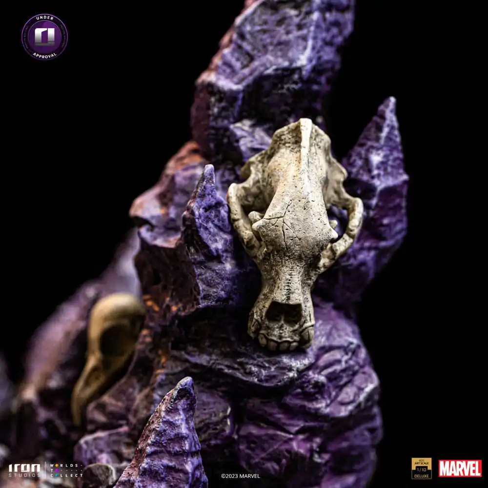 Marvel Deluxe BDS Art Scala 1/10 Thanos Infinity Gaunlet Diorama szobor figura 42 cm termékfotó