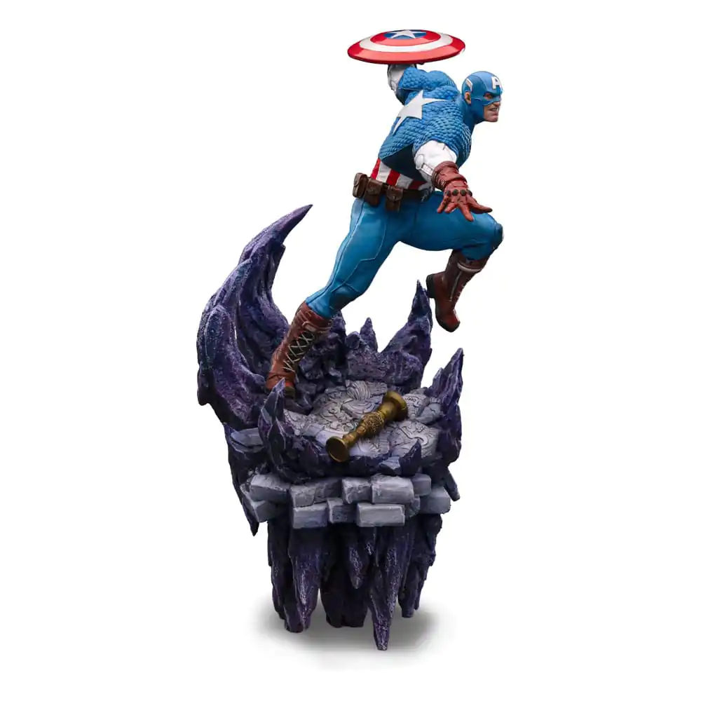 Marvel Deluxe BDS Art Scale 1/10 Captain America szobor figura 34 cm termékfotó