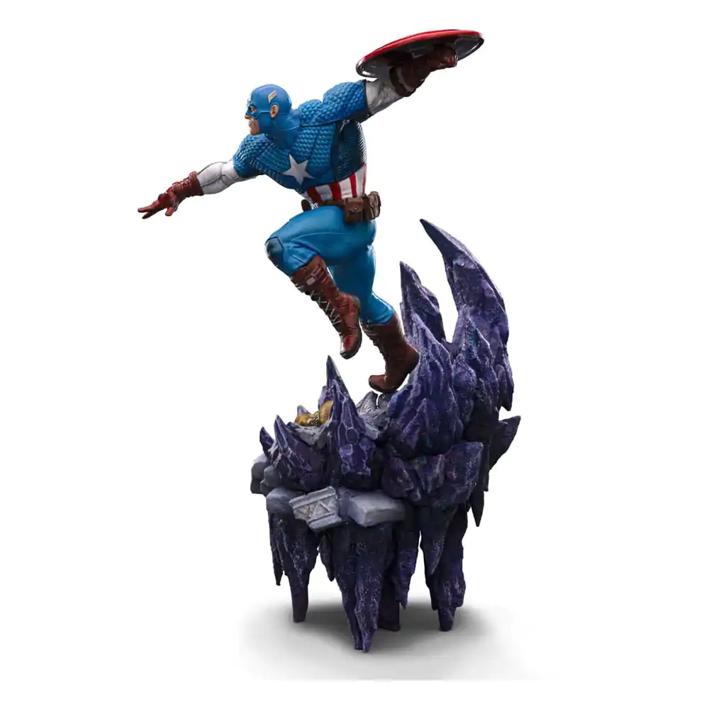 Marvel Deluxe BDS Art Scale 1/10 Captain America szobor figura 34 cm termékfotó