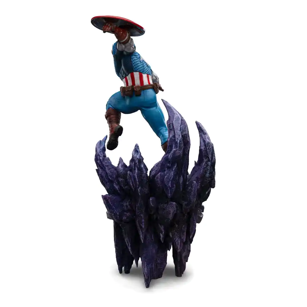 Marvel Deluxe BDS Art Scale 1/10 Captain America szobor figura 34 cm termékfotó