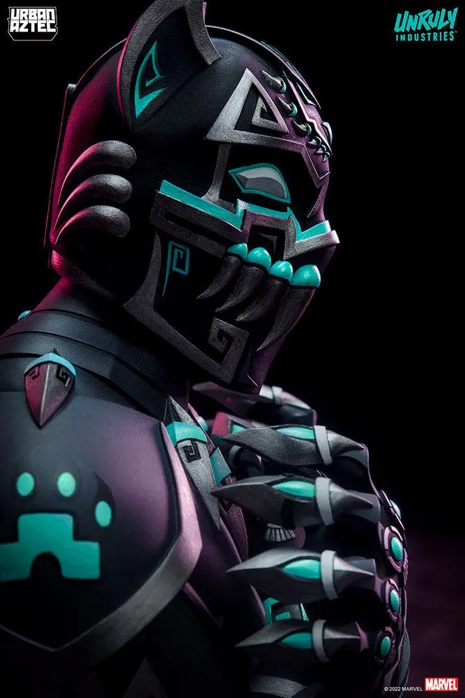 Marvel Designer Collectible Black Panther by Jesse Hernandez Vinyl mellszobor figura 19 cm termékfotó